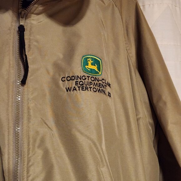 🚜 John Deere Tri-Mountain Work Jacket Fleece Lined 3XLT 🚜 - Picture 4 of 7